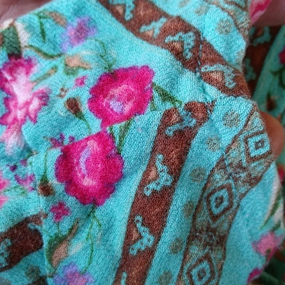 Babushka playdress turquoise M Spell designs dress - Picture 10 of 11